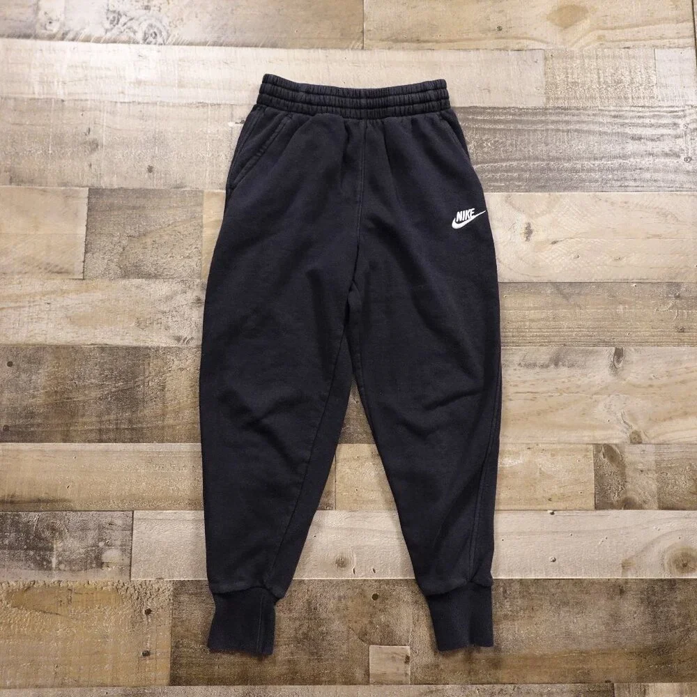 Nike Sportswear Club Fleece Joggers Girls’ Medium Black‎ Sweatpants